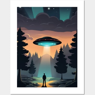 UFO Encounters Posters and Art